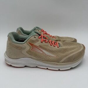 Altra Torin Women's Beige with Coral and Sage Athletic Shoes